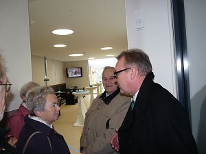 Andrang bei Besichtigung