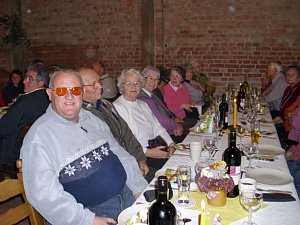 Beim Martini Gans Essen