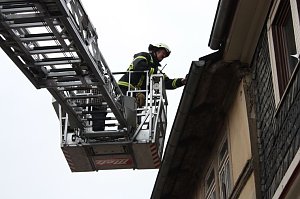 Luftiger Einsatz im Altendorf