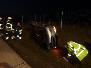 Unfall auf der Autobahn