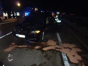 Unfall auf der Autobahn