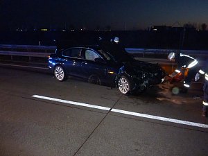 Unfall auf der Autobahn