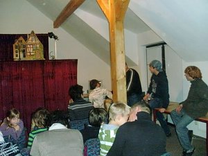 Puppentheater im Jugendclub Berka