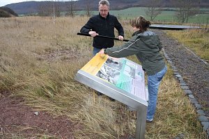 Tafeln zur Spurensuche Kalibergbau