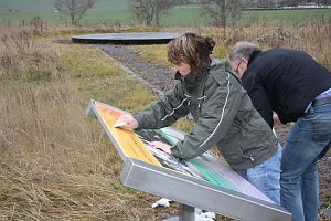 Tafeln zur Spurensuche Kalibergbau