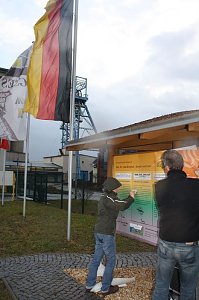 Tafeln zur Spurensuche Kalibergbau