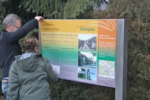 Tafeln zur Spurensuche Kalibergbau