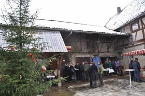 Weihachtsgrillen bei Bauer Maik