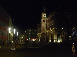 Lichter im Dunkel - Rathaus