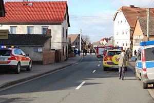 Die Unfallstelle in Wipperdorf