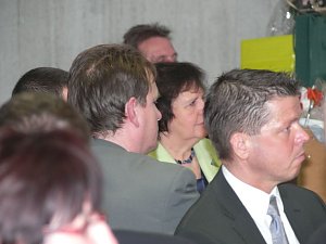 Geburtstagsempfang auf der Baustelle