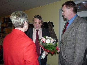 Die Linke gab Empfang