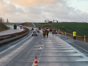 Crash auf der Autobahn