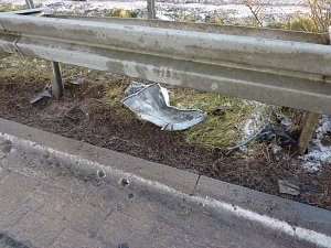 Crash auf der Autobahn