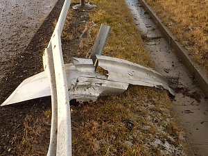 Crash auf der Autobahn