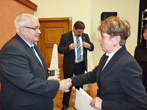 Ehrengabe erhalten