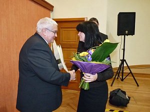 Ehrengabe erhalten