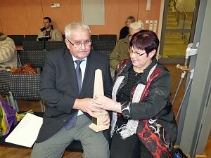 Ehrengabe erhalten
