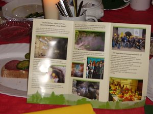 Neuer Flyer &uuml;bergeben