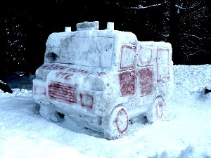 Ein Traum aus Eis und Schnee