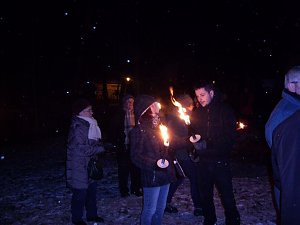 Fackelwanderung