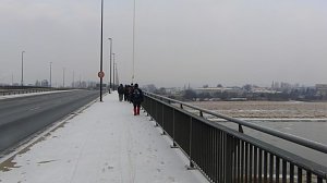 100 Kilometer unterwegs