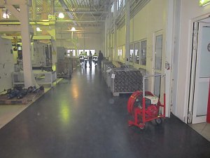 Filterbrand bei Feuer Powertrain