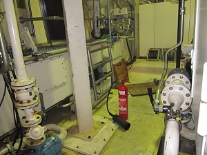 Filterbrand bei Feuer Powertrain