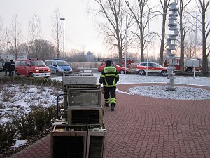 Filterbrand bei Feuer Powertrain
