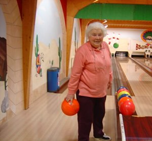 Ausflug zur Bowlingbahn