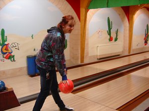 Ausflug zur Bowlingbahn