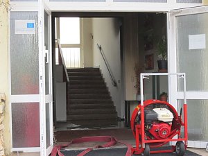 Brand im Bildungswerk