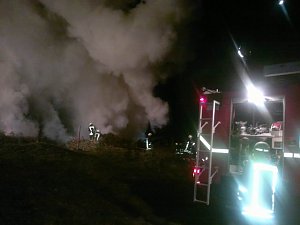 Osterfeuer angez&uuml;ndet