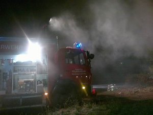Osterfeuer angez&uuml;ndet