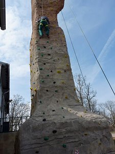 Kletterversuche