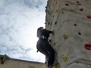 Kletterversuche