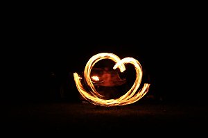 Museumsfest: Feuershow