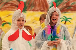 Grundsteinlegung mit Musical