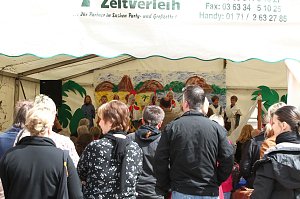 Grundsteinlegung mit Musical