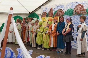 Grundsteinlegung mit Musical