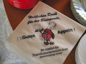 Blutspende im Gemeindehaus