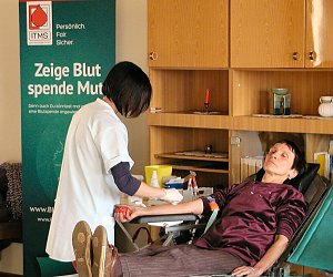 Blutspende im Gemeindehaus