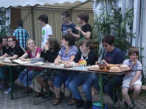 Der erste Tag im Handwerker-Camp