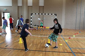 Sportlicher Tag f&uuml;r Patienten