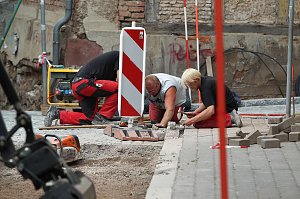Unterwegs: Wird bald fertig - der Neue Weg