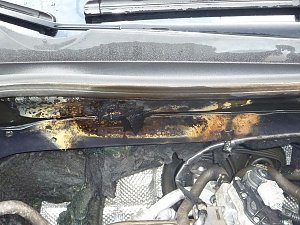 Feuer im Motorraum