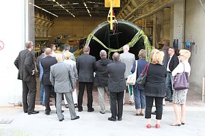 50 Meter lang sind die Rotorblätter