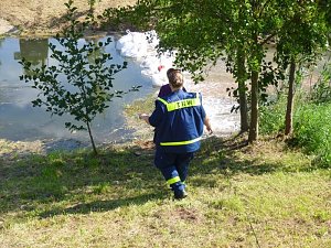Leser beim Feuerwehrfest