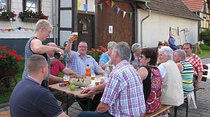 Zusammen gefeiert