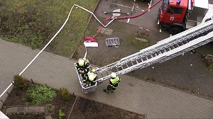 K&uuml;che brannte